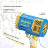 69 Rocket Bubble Gunner With Bubble Machine Toy Water Gun Children's Bubble Gun Gatling Super Large Automatic Bubble Machine 4