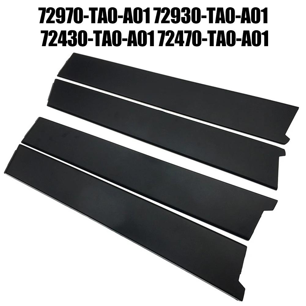 

4 шт., накладки на дверные стойки для автомобилей Accord 2008-2013 72430-TA0-A01
