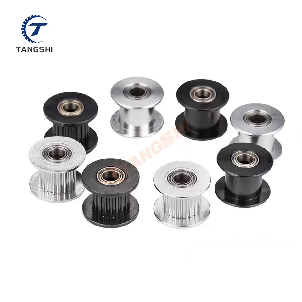 16T 20T 2GT Idler Timing Pulley Bore3/4/5/6mm Width 6/10/15mm GT2 Synchronous Belt 3D Printer CNC Parts Idler Type Pitch 2mm 20T image 2