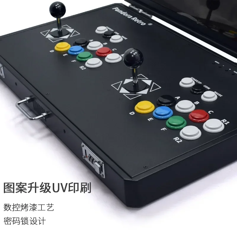 ポータブルパンドラアーケードゲーム,レトロ,ダブルロッカー