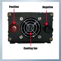 Onduleur solaire à onde sinusoïdale Pure 1200W SE, alimentation par batterie, convertisseur de panneau solaire 12V/24V/36V/48V/96V DC à 120V/220/230/240V AC 4