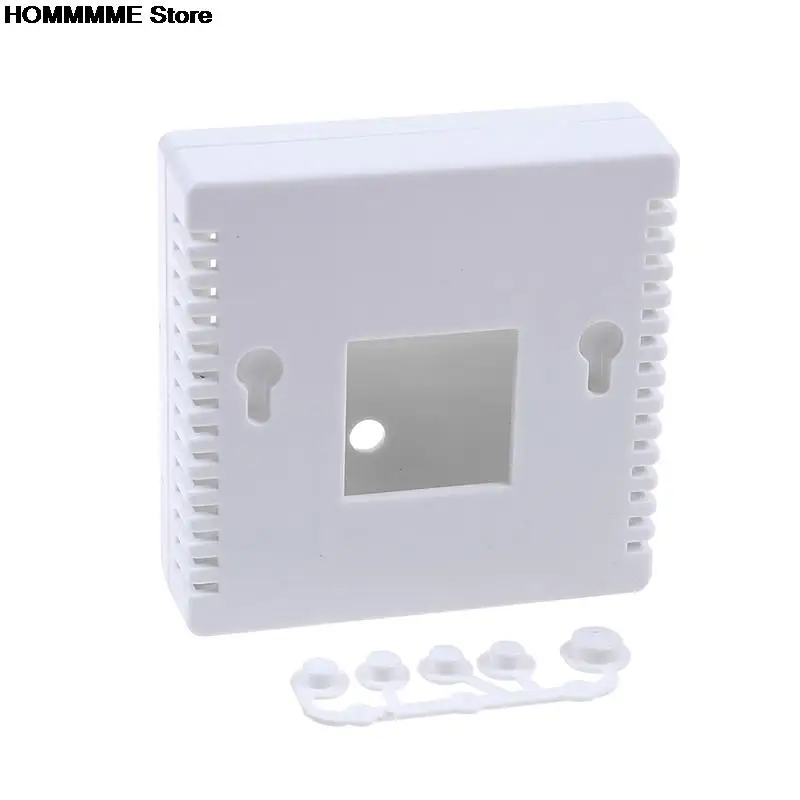 1PC 8.6x8.6x2.6cm Case For DIY LCD1602 Meter Tester With Button 86 Plastic Project Box Enclosure plastic electronic box enclosure electronic box enclosure