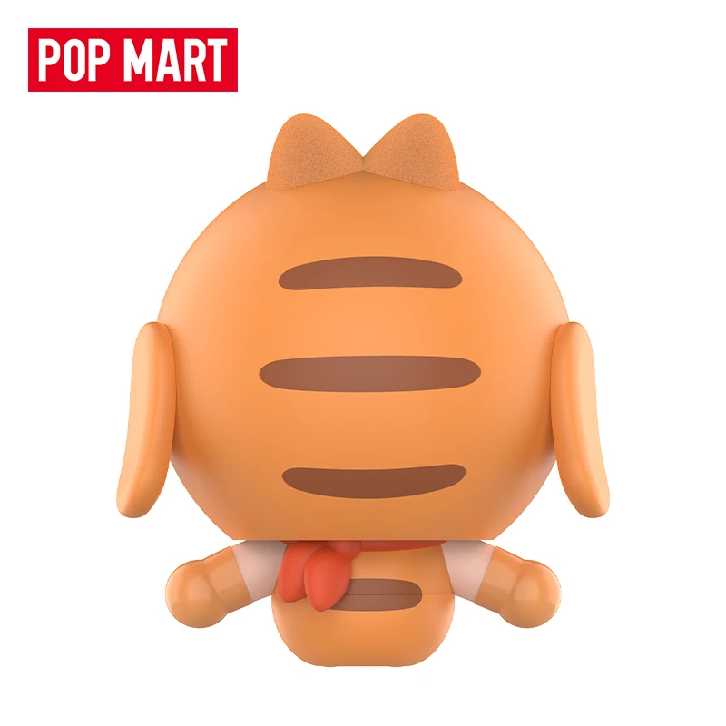 Genuine Popmart Crybaby Space Cat Orange Series Figurines Desktop