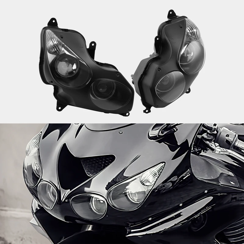 

Передняя фара в сборе для мотоцикла для Kawasaki Ninja ZX14R ZX-14R ZZR 1400 2006-2011 2008 2009