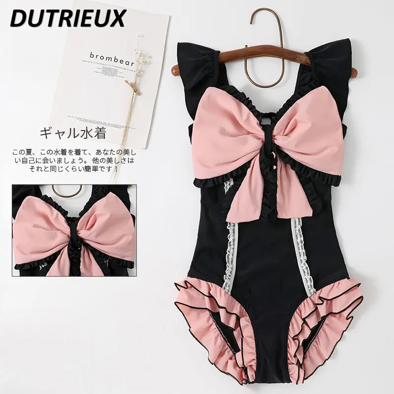 lolita-stile-giapponese-soft-girl-bikini-set-moda-costume-intero-adorabile-fiocco-rosa-studente-hot-spring-summer-costume-da-bagno-donna