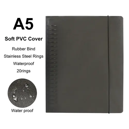 A4/B5/A5 Loose Leaf Refill Binder Notebook Blank/Line/Grid/Cornell Replacable Metal Ring Office&School Supplies Stationery - Image 8