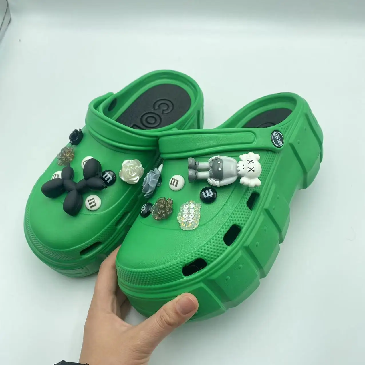 armygreen charms 3