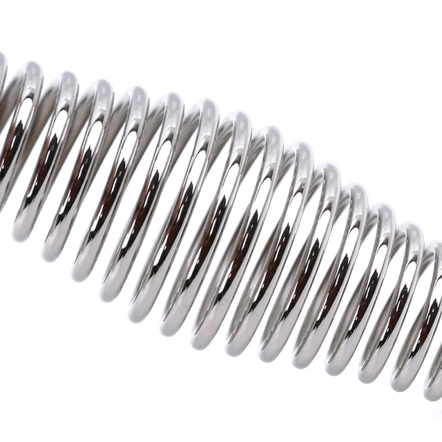 1Pc Bbq Rozsdamentes Acél Fogantyú Tavaszi Fa Kemence Kályha Dohányos Rugalmas Tekercselő Tartozékok Szerszámok - Image 6