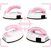MINI Portable Foldable Electric Iron Clothes Travel Baseplate Handheld Dry Ironing Machine Garment Sewing Fabric Transfer EU US 5