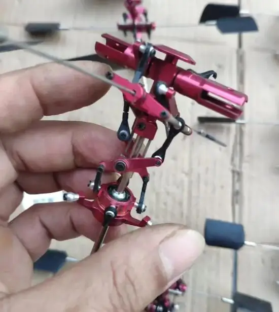 ヘリコプターメインローター 金属製メインローターアップグレード,3mmメインシャフト,kds,tot