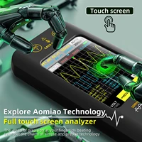NEW Touch Screen Digital Oscilloscope+Signal Generator Dual Channel Bandwidth :50Mhz Sampling rate :250MSa/s 3.98 inch TFT 2