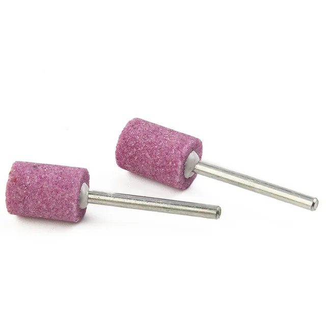 thumbnail image 2 of 2-Pack Mounted Grinding Points – 1/4-Inch Shank, 1-Inch Conical Abrasive Stone Bits For Rotary Tools, Drills & Grinders 2 of 12
