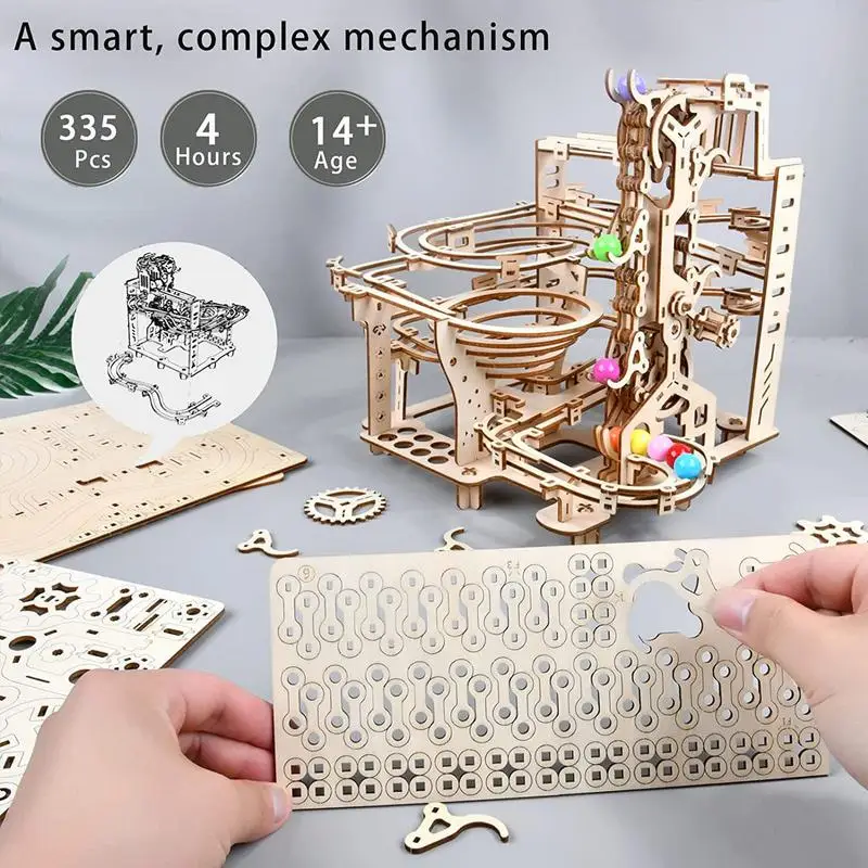 3D Wooden Puzzles Wood Creative Mechanical Puzzles  Puzzle Hobbies Toys  3D Wooden Jigsaw Puzzle Craft Gift For Adults Desk Toys