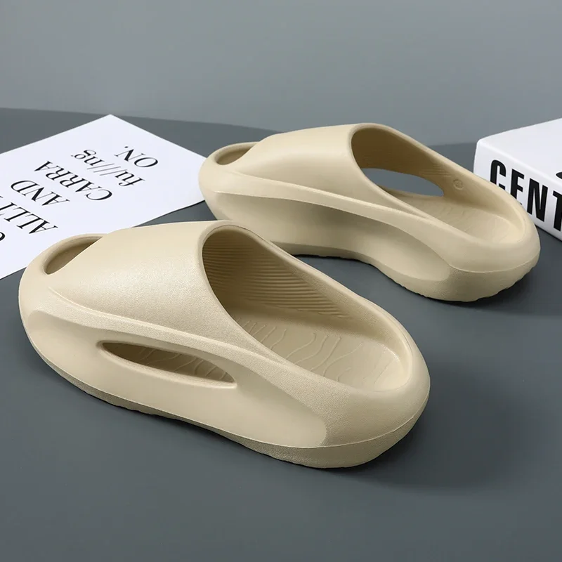 Men's Shoes Slippers Sandals Thick Bottom Anti-slip Fashion Sports Slippers Beach Outdoor Comfortable Couple EVA 36-45