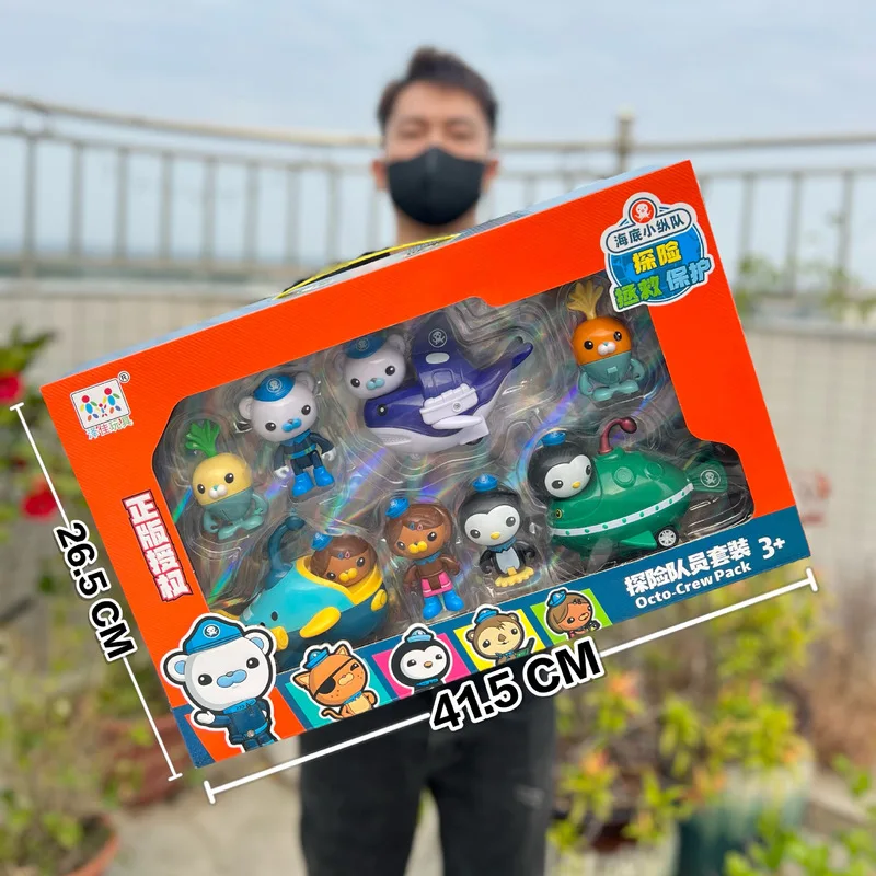

Экшн-фигурка горячая Распродажа Octonauts Barnacle Kwazi pesдаши, аниме, модель, игрушки, щит из АБС, детское просвещение, подарки на день рождения