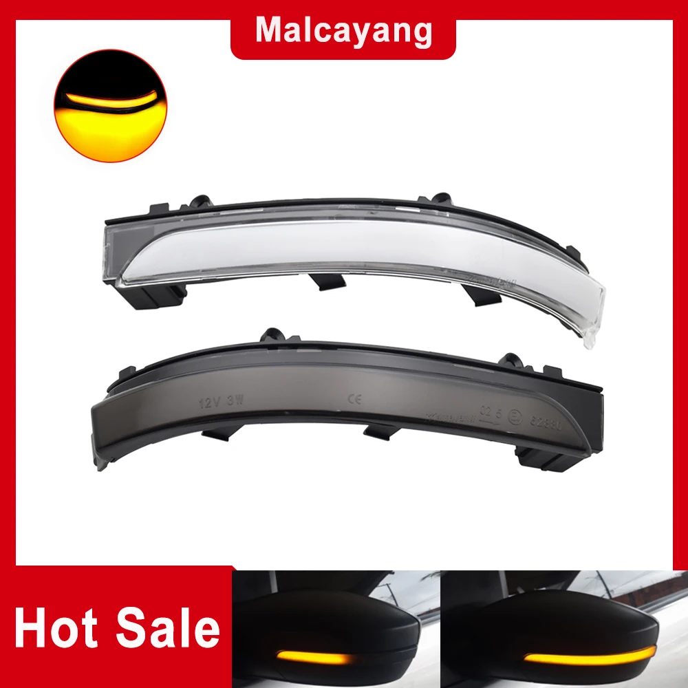 2 Pezzi Per Vw Voyage Saceiro G6 G7 Led Dynamic Amber Side Mirror Light Indicatore Di Direzione Fox Crossfox Spacefox Up Gol Geracao 6/7/8