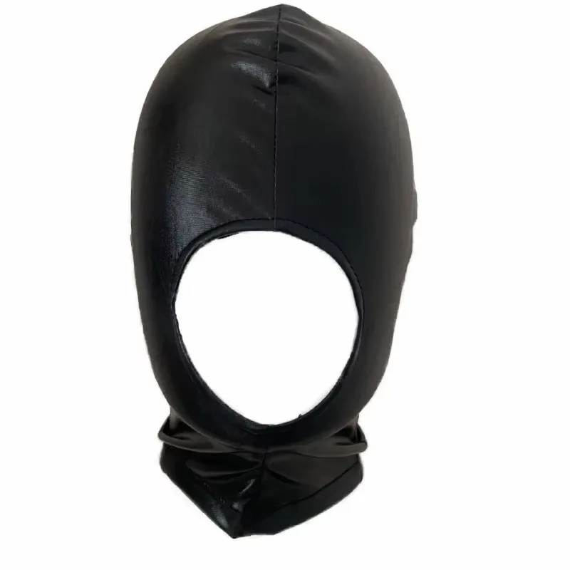 Unisex Latex Bronzing Cloth Head Cover with Openings