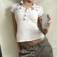 Femmes t-shirt noir gothique années 90 Vintage gilet esthétique sans manches haut Corset Vintage t-shirt Y2k débardeur années 2000 Coquette vêtements 4