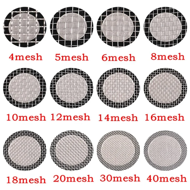 Premium Stainless Steel Woven Wire Filtration Mesh - Multiple Size Options