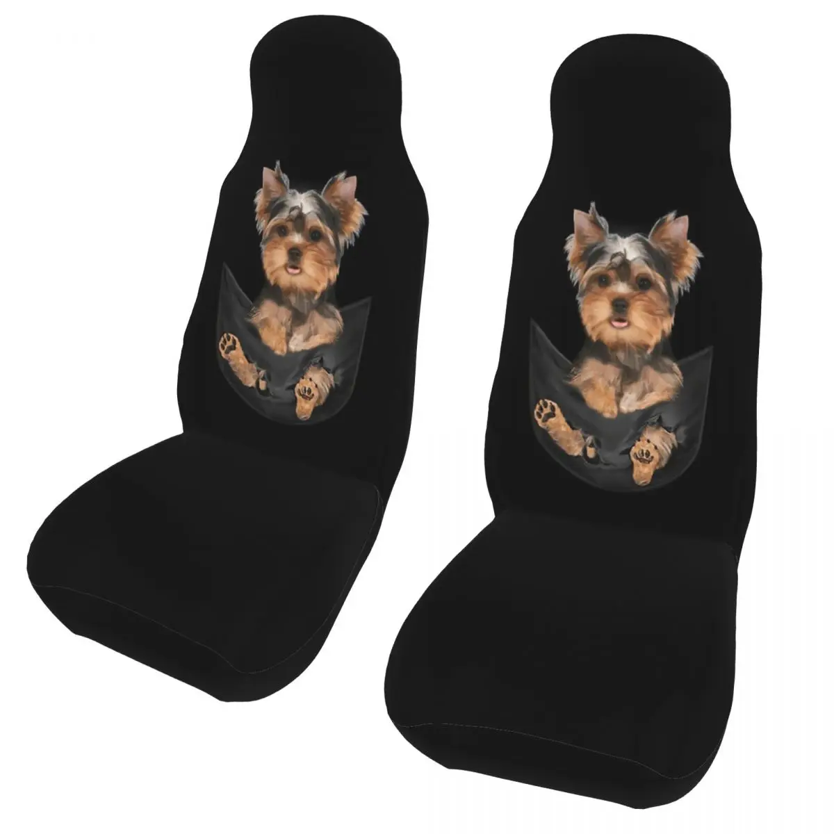 

Dog In Pocket Universal Car Seat Cover Protector Interior Accessories Travel Yorkie Animal Car Seat Cushion Car Styling