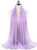 Nouveau foulard en mousseline uni pour femme, prêt-à-porter, hijab instantané, châle musulman, hijabs islamiques, écharpe arabe, foulards pour la tête