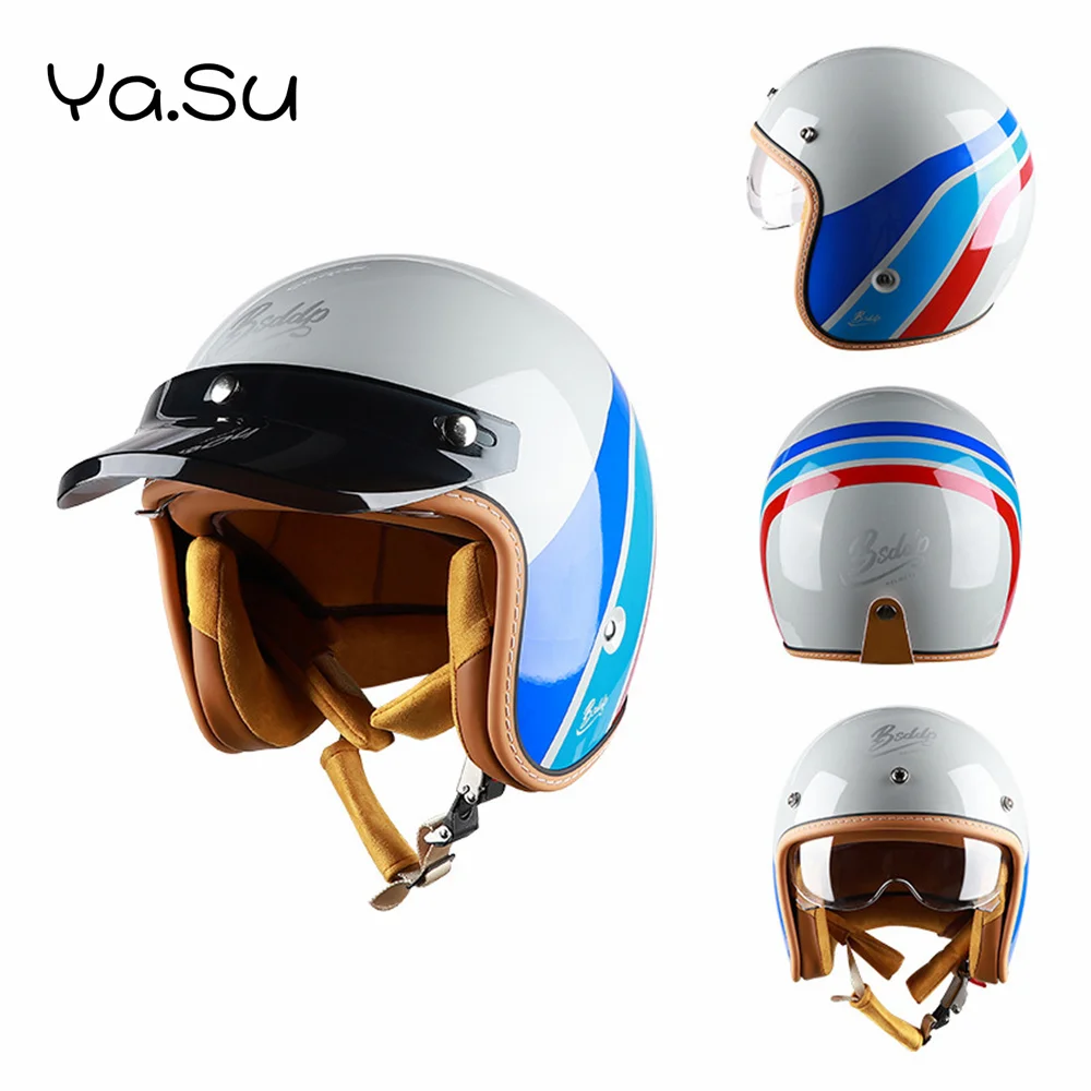 RidingHelmetSummerMotorcycleRetroFashionSafetyHelmetSuitable