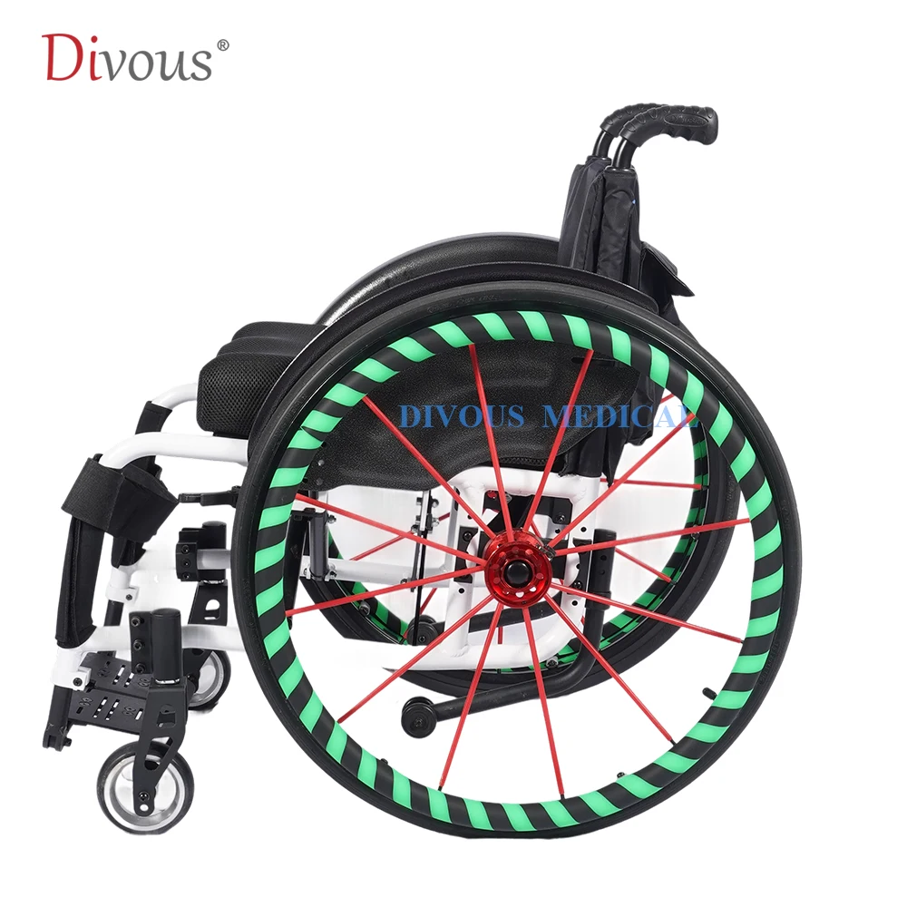（2X）Anti-slip Cost-effective Multi-color Silicone Protective Rubber Ring For Disabled Wheelchair Trolley Ring 5