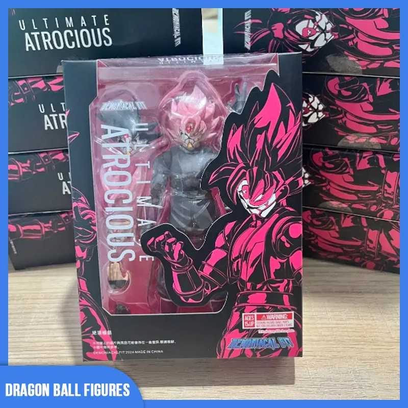 

Original Demoniacal Fit Df Dragon Ball Black Goku Sh Figuarts Shf Ultimate Atrocious Pinkzamasu Action Figures Toys Kids Gift