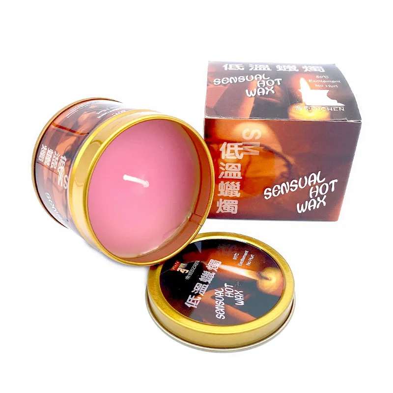 SMSexy Low Temperature Candles Iron Box Couple Flirting Stimulation Massage Wax Drip Sex Adult Products