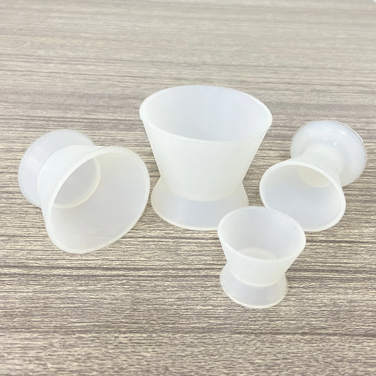 Well Ck 4pcs Dental Materials Silicone Mixing Bowl Use Dappen Dishes