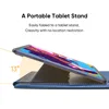 XPPen Tablet Sleeve Bag with Portable Stand Blue Color Leather Splash Protection for Magic Drawing Pad 12 Inch Tablet 3