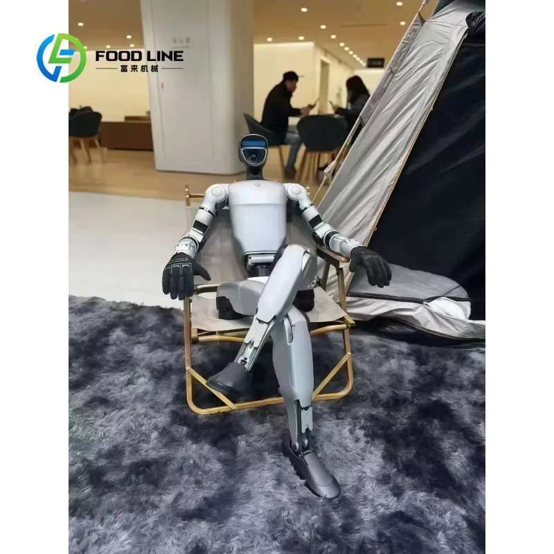 Robot Umanoide Personalizzato Versatile con Evitamento Ostacoli per Navigazione Interna e Assistenza in Spazi Pubblici - immagine 2