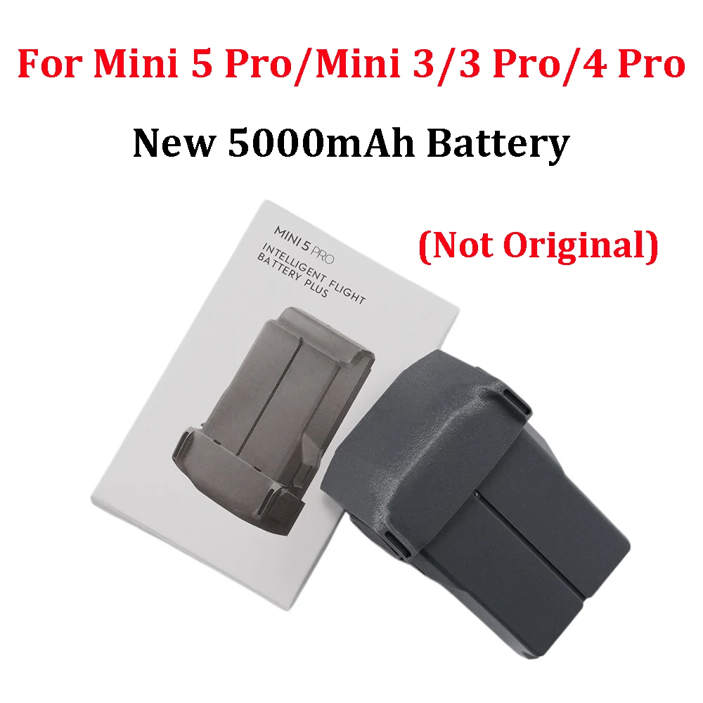 Batterie 5000 mAh pour DJI Mini 3/3 Pro/4 Pro/5 Pro - Lot de 1, 2 ou 3