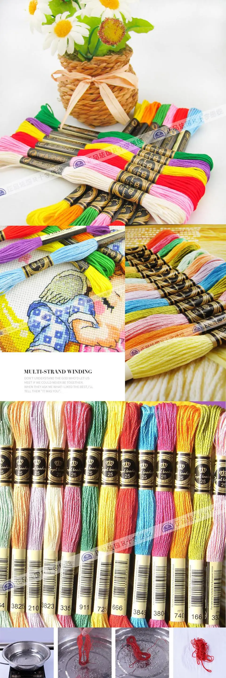 ZZ9411 Cross Stitch Set Cross-stitch Kit Embroidery Needlework Craft Package Cotton Fabric Floss Homfun Painting Animal Crossing