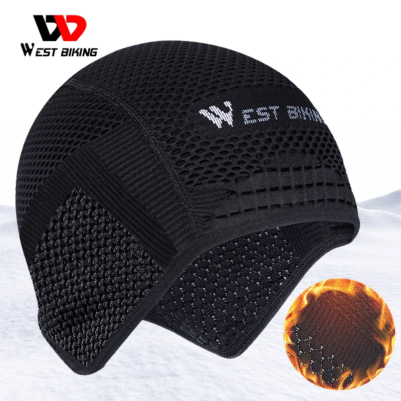 WEST BIKING Warm Knitted Cap Winter Cycling Windproof Thicken Hat