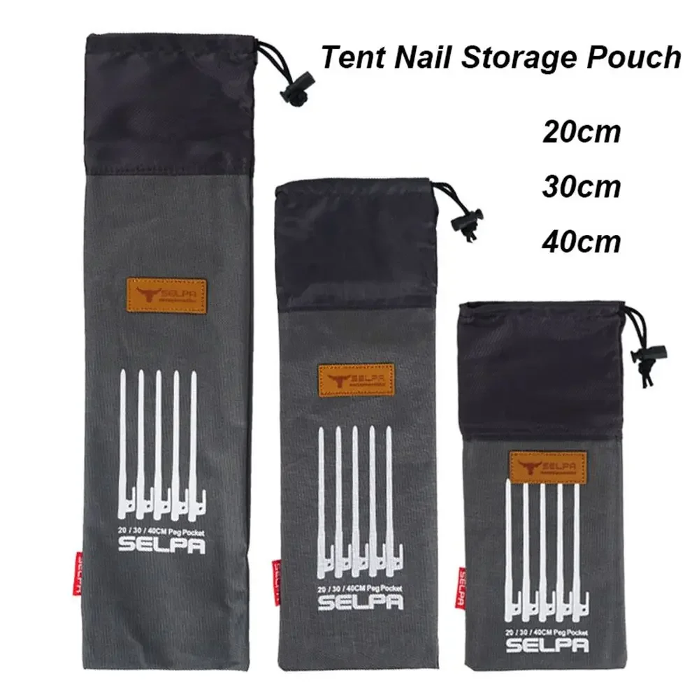  slider image of 20/30/40CM Tent Pegs Pouch