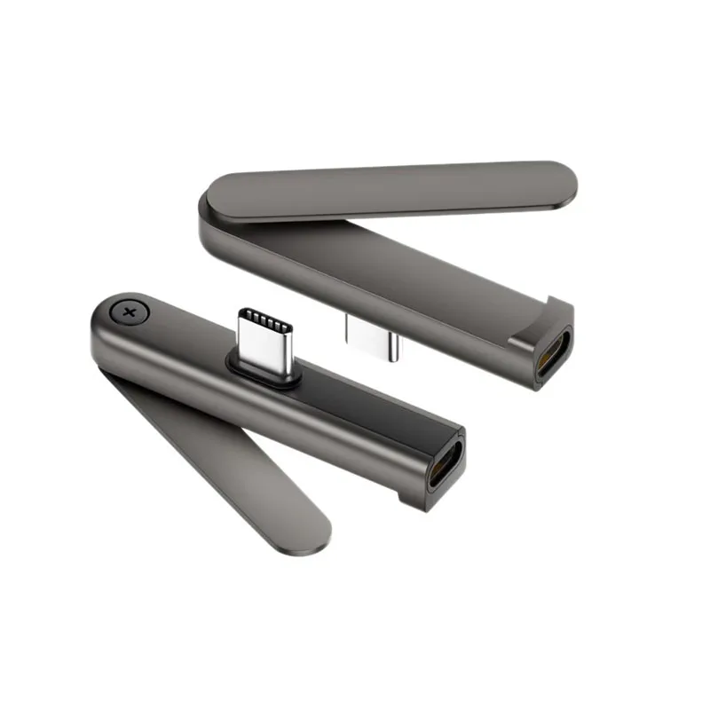 1/2/3PCS 240W 고속 충전 전화 어댑터 유형-C 남성-여성 어댑터(브래킷 ..