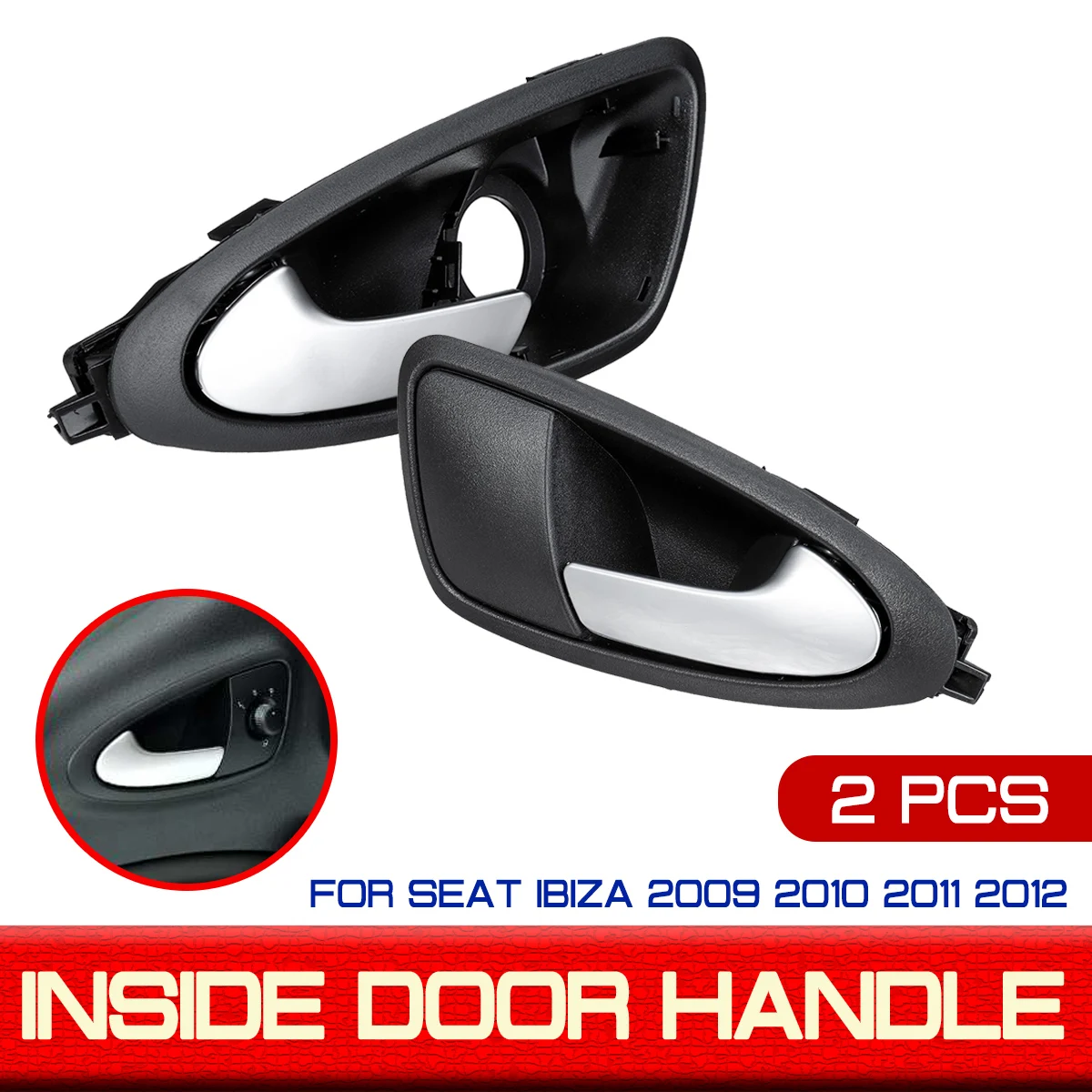 Car Interior Door Handle Auto Inner Door Handles Inside Inner knob For