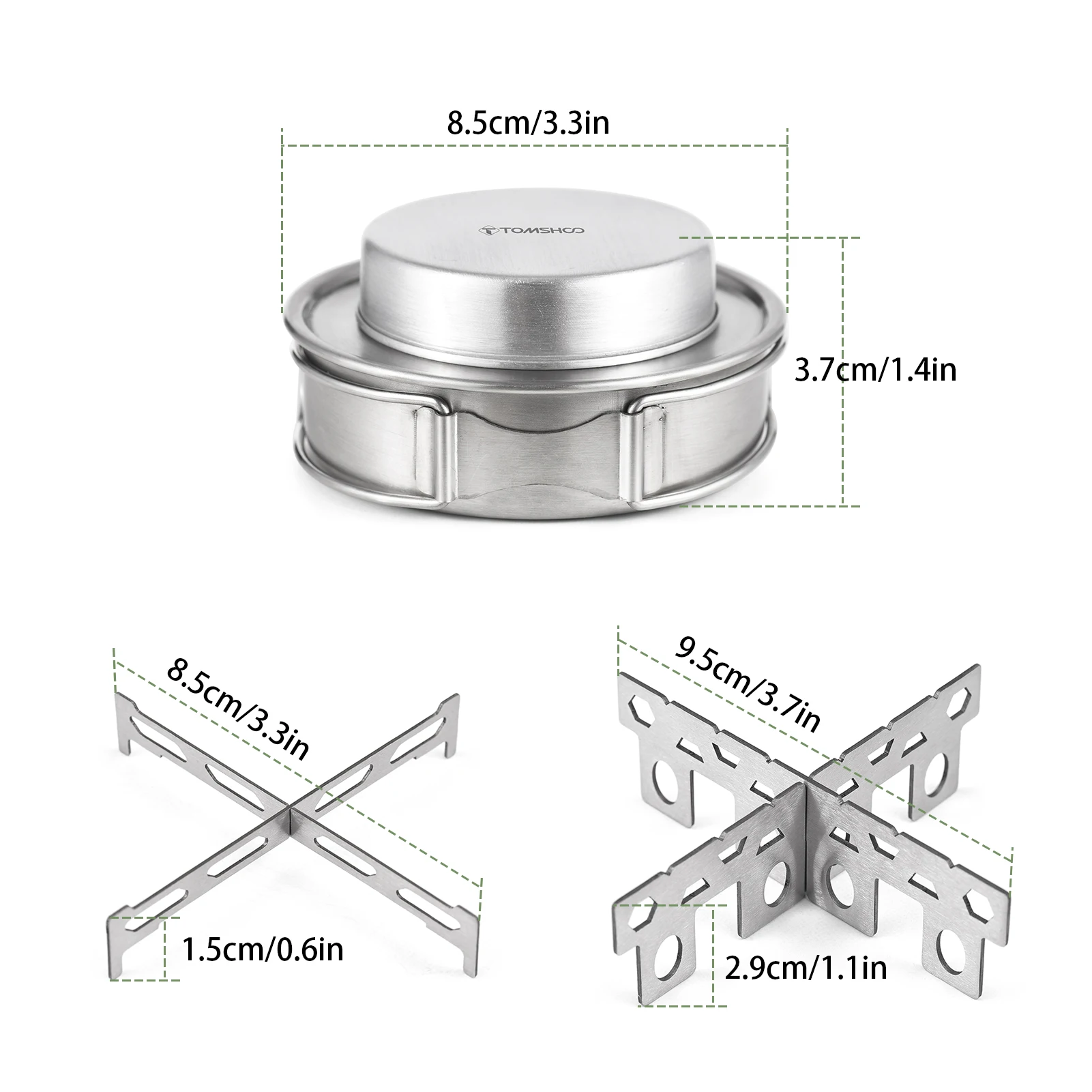 Stainless Steel Alcohol Stove 5