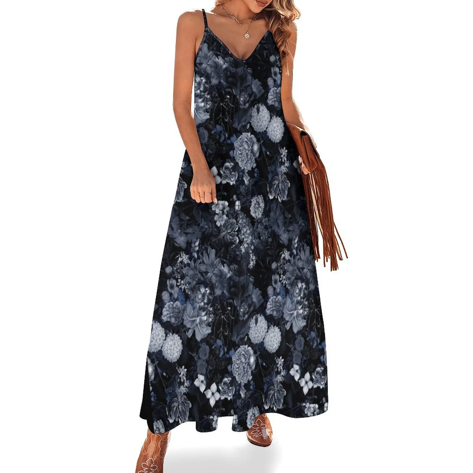 

EXOTIC GARDEN - NIGHT VII Sleeveless Dress Dresses Dress vintage