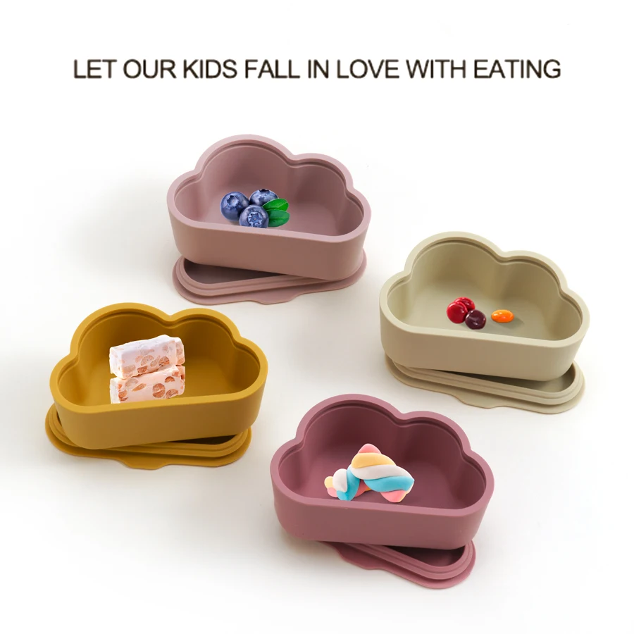New Baby Cartoon Shape Snack Cup Toddle Portable Food Storage Box Portable Snacks Container BPA Free Soft Lid Baby Stuff 3