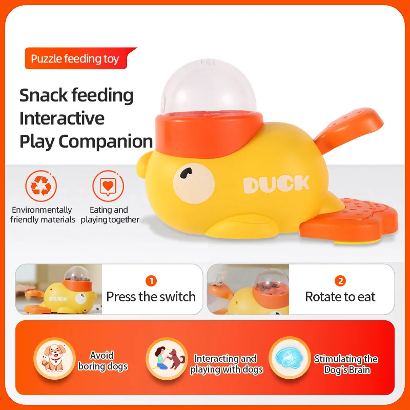 Cartoon Duck Puzzle Feeder 3