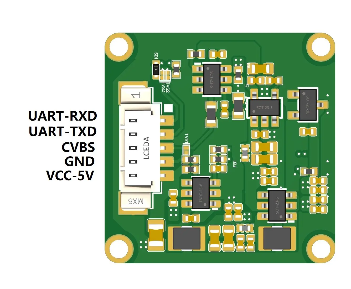 Caméra thermique LWIR MINI 256/384/640 pour drone FPV