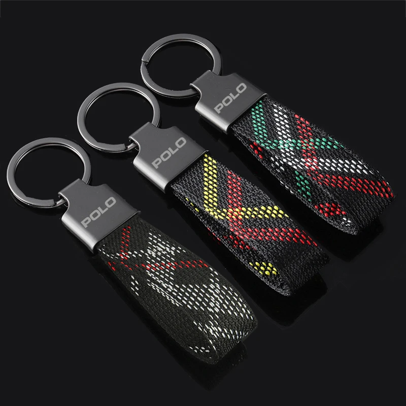 Portachiavi Per Auto In Metallo Ciondolo Per Vw Polo Logo Mk4 Sharan Touran Passat Caddy Portachiavi Accessori