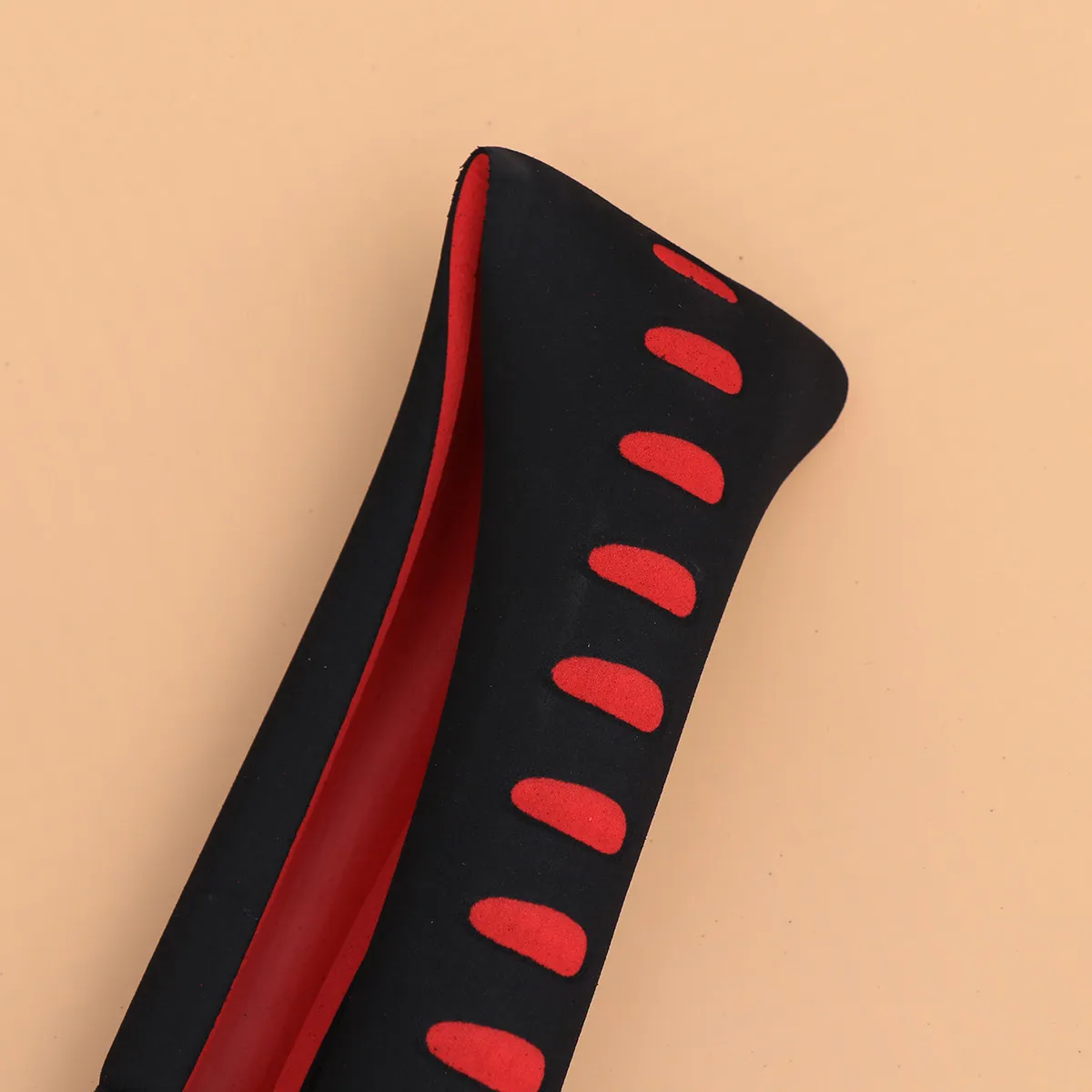 Coprivolante Universale Rosso 38Cm Antiscivolo per Auto - immagine 2
