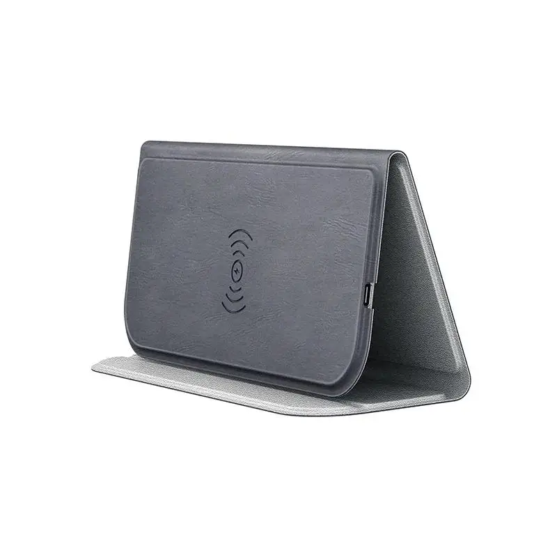 

15W Wireless Charger Mouse Pad Mobile Phone Folding USB Type-C Ports Fast Charging Mat For iPhone 13 12 Mini Pro Max