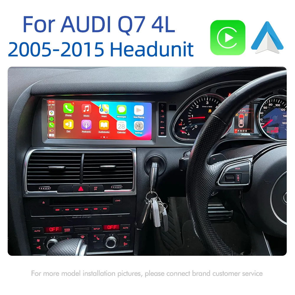 2din 128GB Android car radio For Audi Q7 4L 2005~2015 MMI 2G 3G GPS Navigation Car Multimedia Autoradio carplay Google stereo