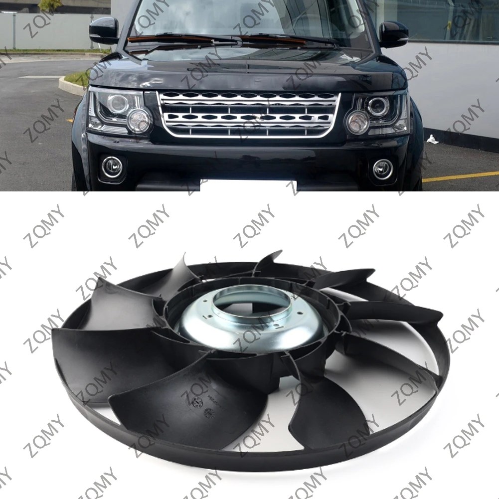 

Engine Electric Radiator Cooling Fan Clutch With Blade For Land Rover Range Rover Sport Diesel V6/LR4 Discovery 4 3.0T