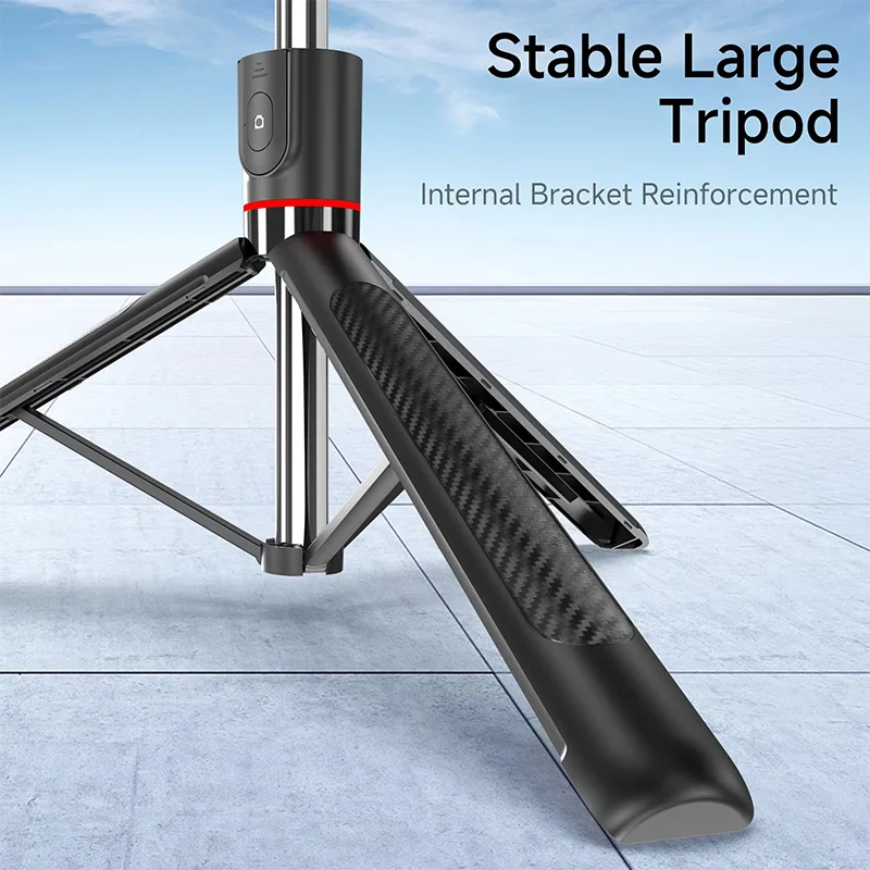 Wireless Remote Selfie Stick Mobile Phone Stand Anti Shake Retractable Tripod Iphone Android Smartphone Shooting Vlog