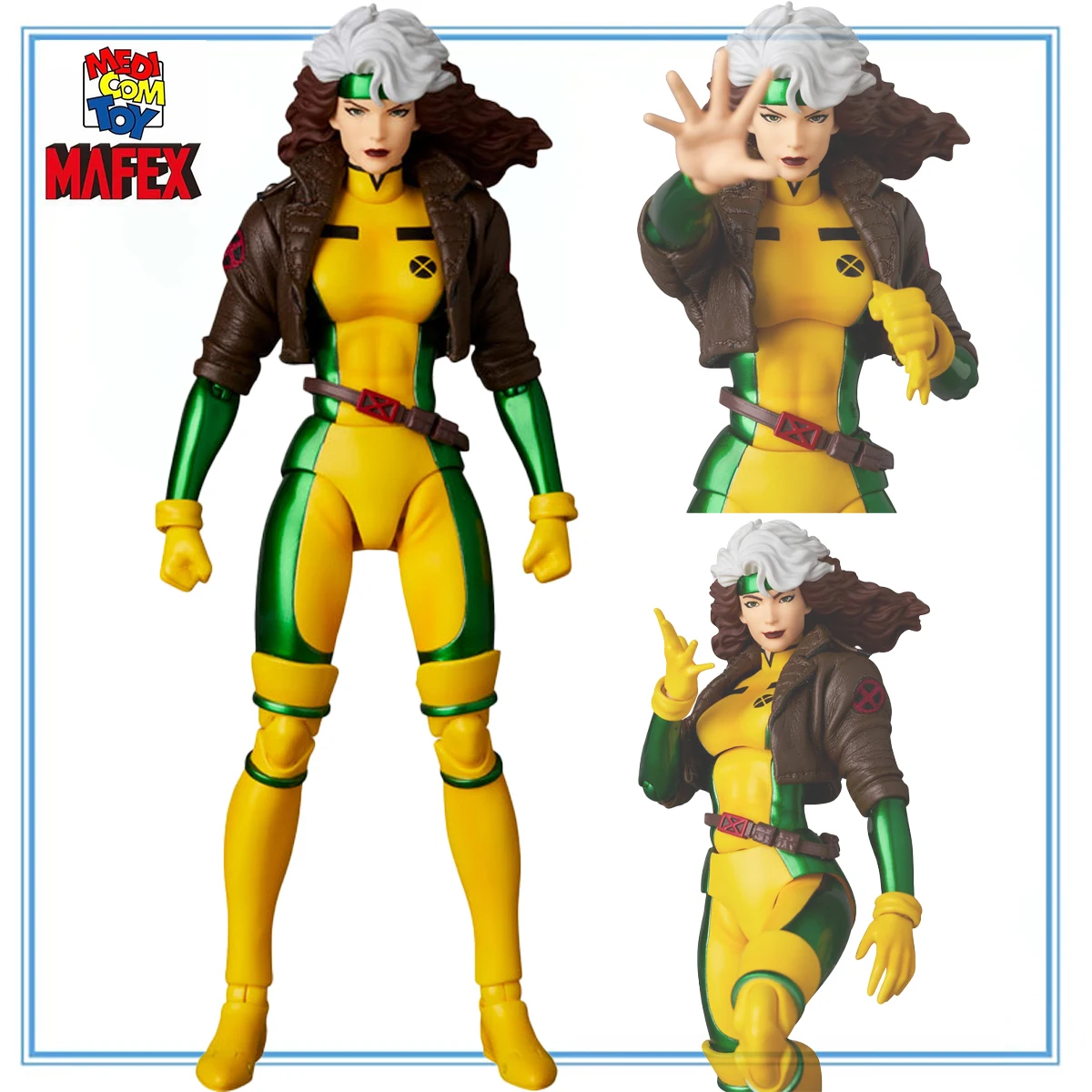 100% Original Medicom Toy Mafex (No.242) X-Men Rogue Comic